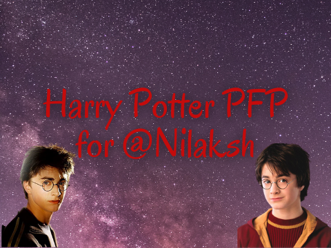 Harry Potter PFP for @Nilaksh