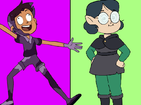 Luz vs willow || Battle of the characters part 1 || Vote now