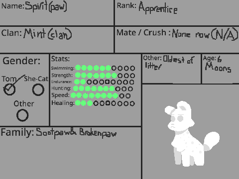 [ Warrior RP ] [ Sign-Up Sheet ] [ Spiritpaw ]
