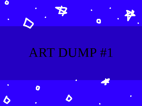 random trashy art 