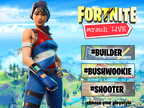 Fortnite MULTIPLAYER Scratch v3018 - Online Battle Royale - Mobile friendly FPS