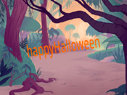 Halloweenの仲間達と