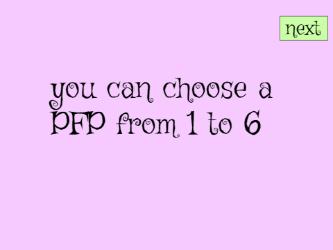 choose a pfp