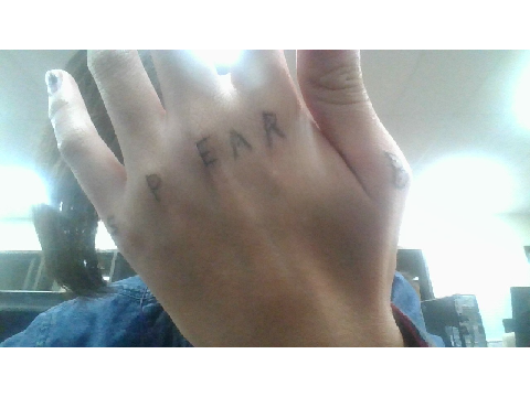 ✰ h is for hand ✰