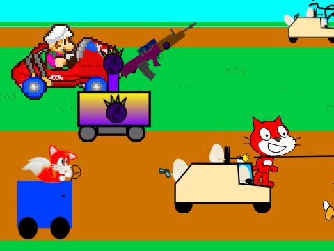 Add yourself racing with ScratchU8  remix remix