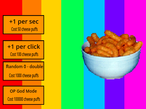 Cheese Puffs Clicker