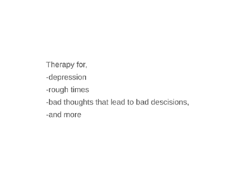 Scratch therapy chat sessions