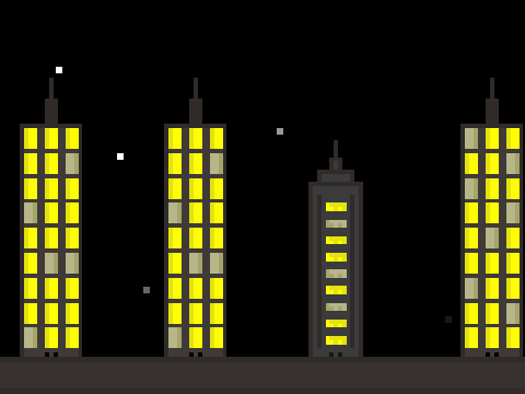 VI Remastered - Scrolling City Backdrop