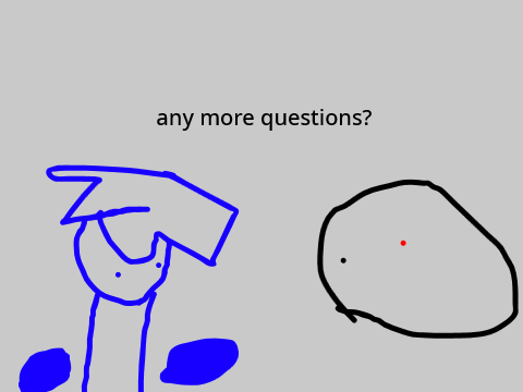 any more questions?
