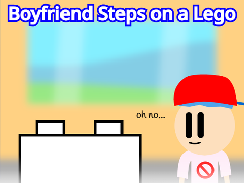 Boyfriend Steps on a Lego and SINGS!!