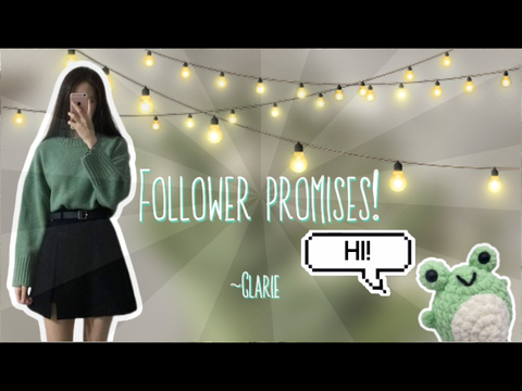 follower promises <3