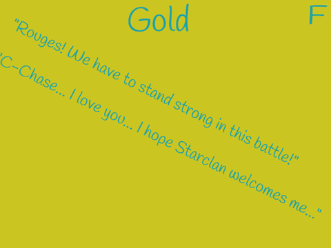 || The rouge war || Gold || Extremely late || Voice excercise ||
