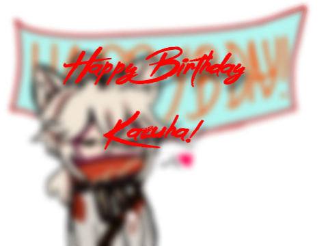 Happy Birthday Kazuha!