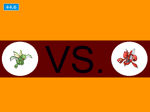 SCYTHER VS. SCIZOR!