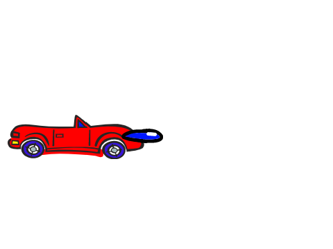 scratch car gets hit by among us car 