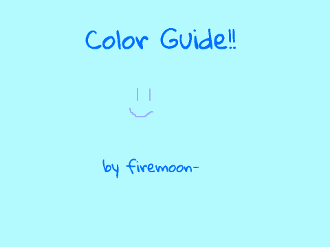 Color Guide 