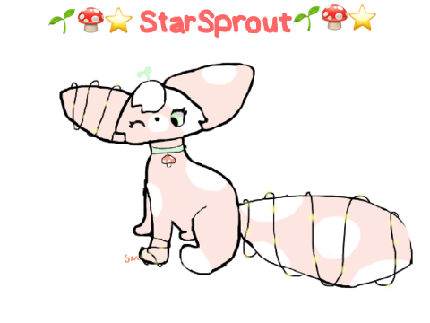 New Oc! StarSprout! Emoji themed!