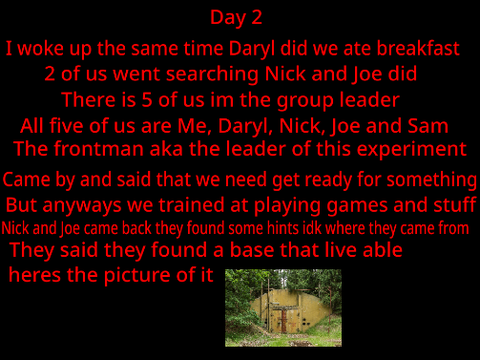 exp 1 (lore notes game) Day 2