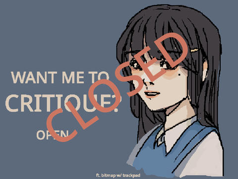[CLOSED]Want me to critique? 