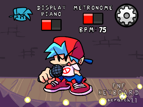 FNF Keyboard but no cooldown (for boy)