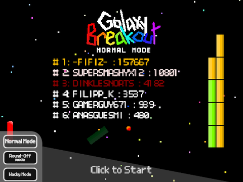 ☁️ Galaxy Breakout! - The Definitive Brick-Breaker       #games #cloud remix
