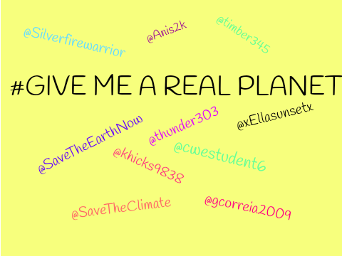 GET THIS MESSAGE OUT! Plz save the Planet remix