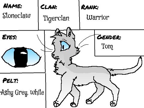  Warrior Cat Character Template remix