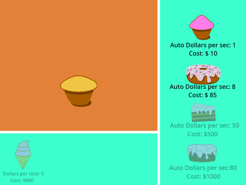 Bakery Clicker Game