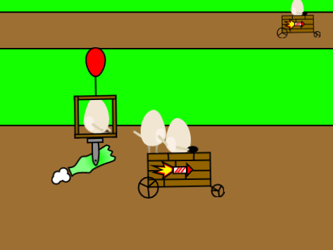 add yourself to the egg race