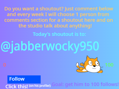 Daily shoutout machine!