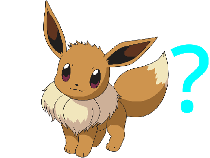 Eevee evolves
