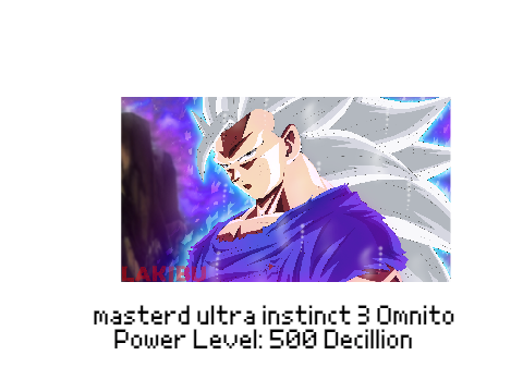 (Changed power levels 2) Omnito's Power Levels in Numbers remix