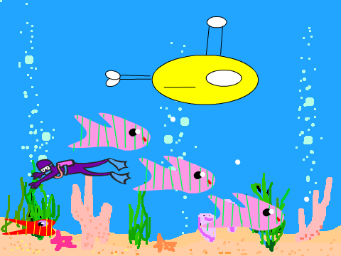 Under the sea -Bratzilla1