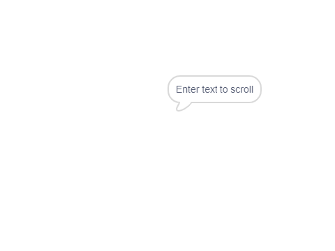 Scrolling Variable