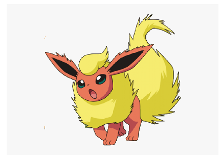 Eevee evolves