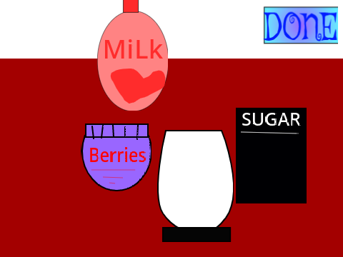 Make a smoothie- Baker's Job 2#