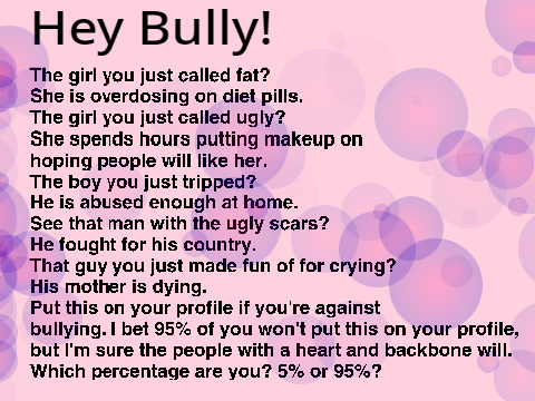 Hey Bully! Look over here! remix remix remix remix