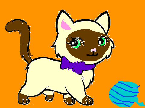 Cat CC My entry: Tyler the Siamese Kitten