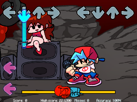 FNF vs heaven tricky