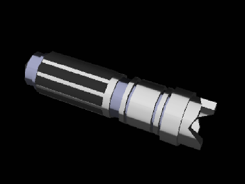 3D Modeled Lightsaber