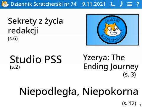 Dziennik Scratcherski nr 74 (9.11.2021)
