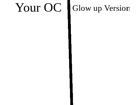 Your OC vs. My Version 