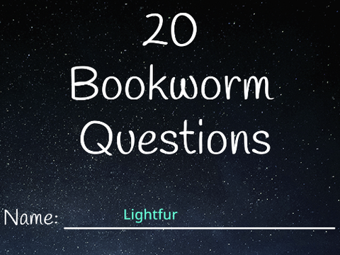 20 Bookworm Questions remix