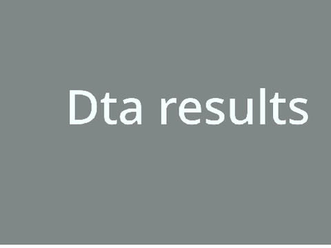dta results!