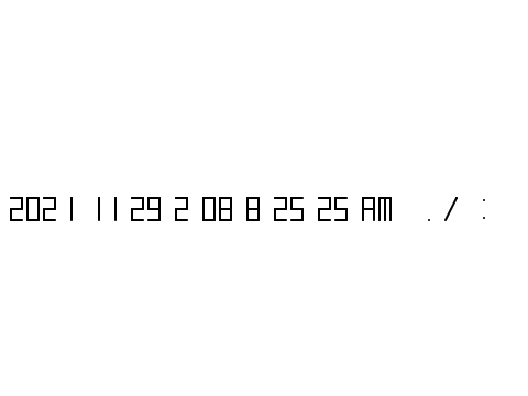 100% Pen Clock