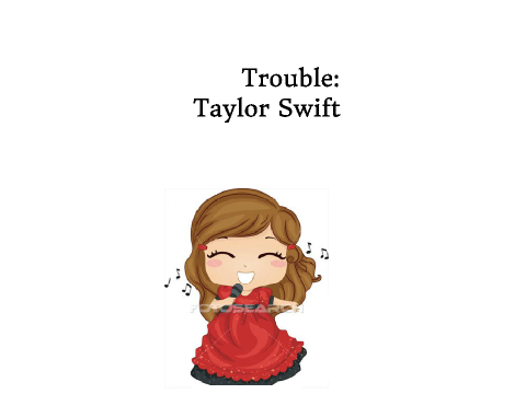 Trouble by Taylor Swift Cover 