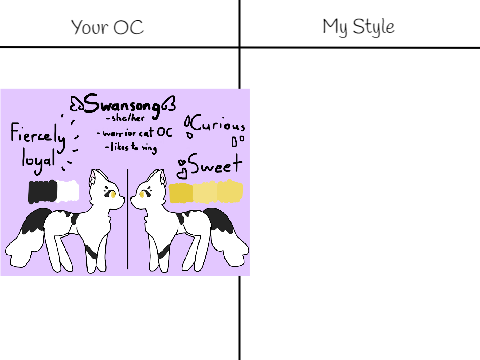 [Entry] I Will Draw Your OC In My Style