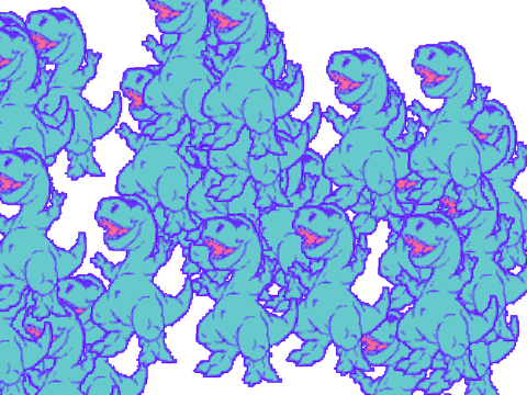 I broke dinosaur 5 XD