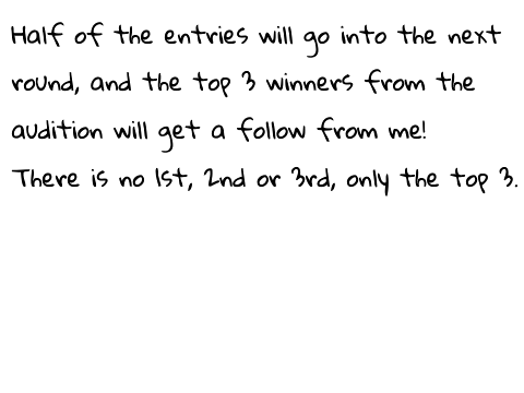 Kawaii Master Art Contest!!! ~ Auditions remix