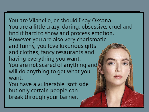 which killing eve character are you?